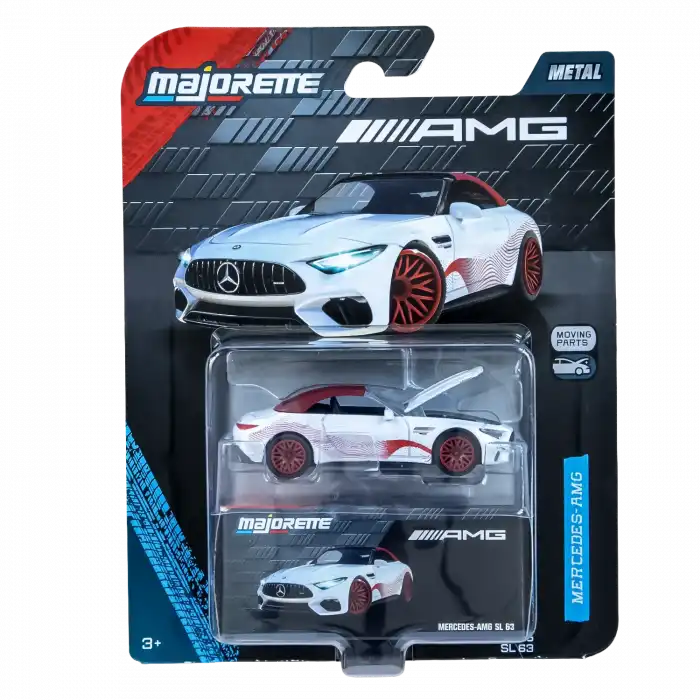 Majorette Deluxe Cars Mercedes AMG SL 63 Die-cast Model Araba