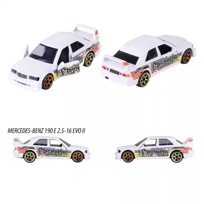 Majorette Grafiti Serisi - Mercedes-Benz 190 E 2.5 16V EVO II