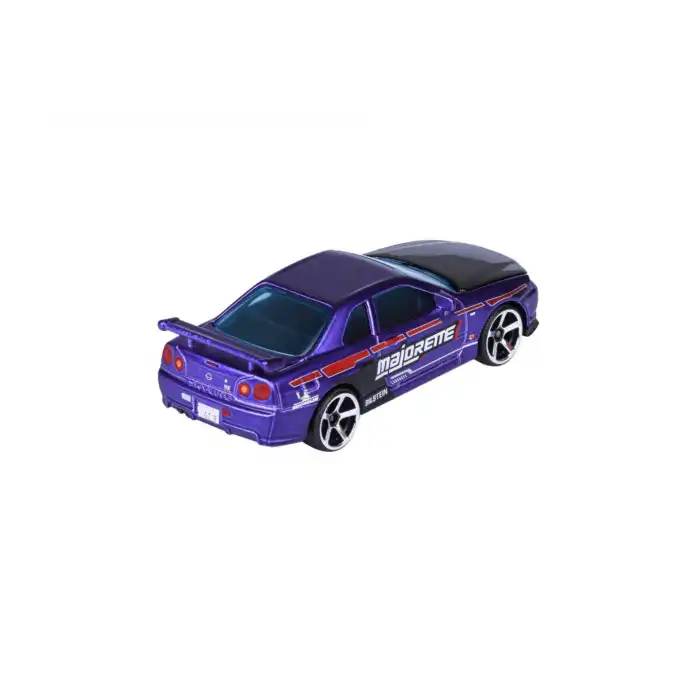Majorette JDM Legends Moving Parts Nissan Skyline GT-R (R34) Diecast Model Araba