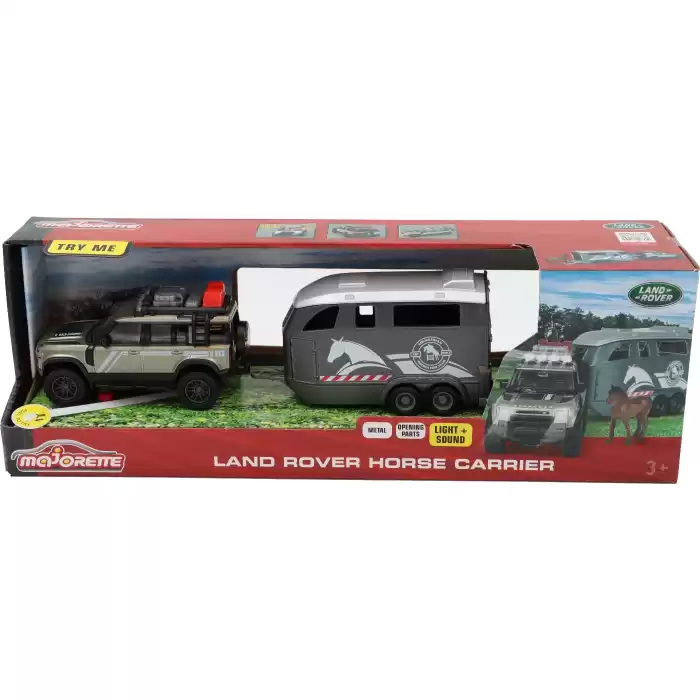 Majorette Land Rover Horse Carrier - 213776000
