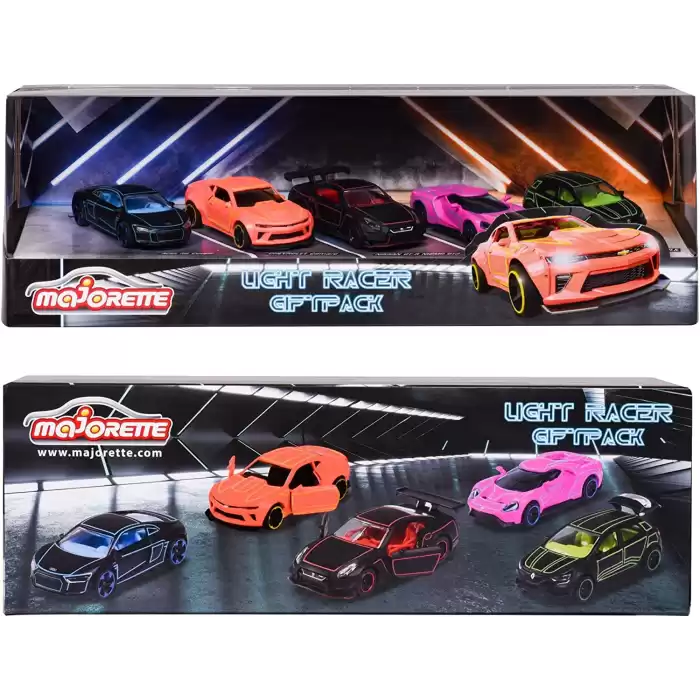 Majorette Light Racer 5li Giftpack Model Arabalar - 212053179