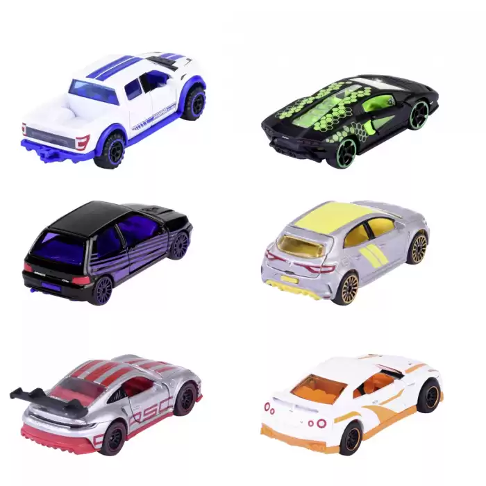 Majorette Limited Edition Series 10 - 6 Araçlık Toplu Set - 4034