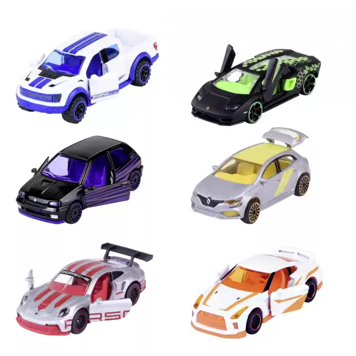 Majorette Limited Edition Series 10 - 6 Araçlık Toplu Set - 4034