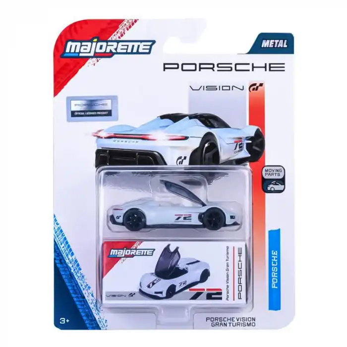 Majorette Porsche Motorsport Deluxe Porsche Vision Gran Turismo Gri