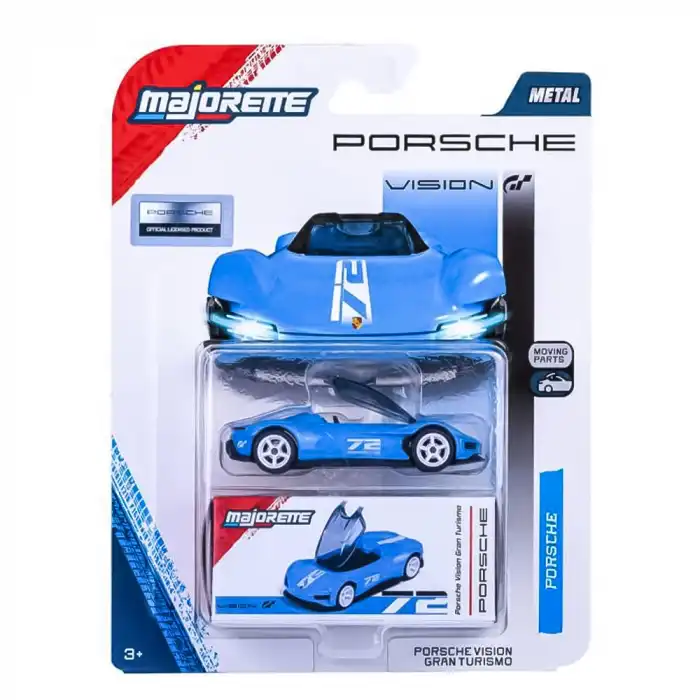 Majorette Porsche Motorsport Deluxe Porsche Vision Gran Turismo Mavi
