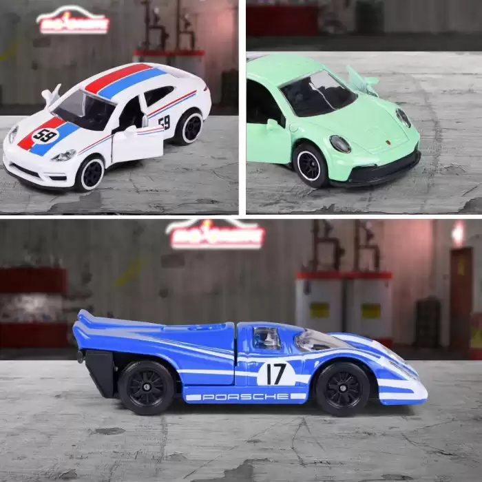 Majorette Porsche Motorsport Premium 6 Araçlık Set - 212053062