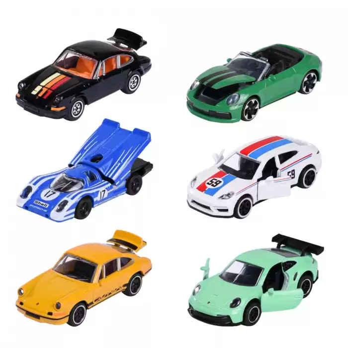 Majorette Porsche Motorsport Premium 6 Araçlık Set - 212053062