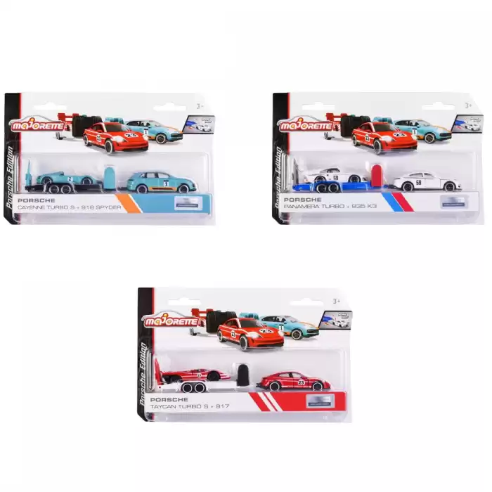 Majorette Porsche Motorsport Race Trailer Set - 212053112