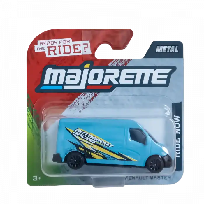 Majorette Street Cars Renault Master Mavi Diecast Model Araba