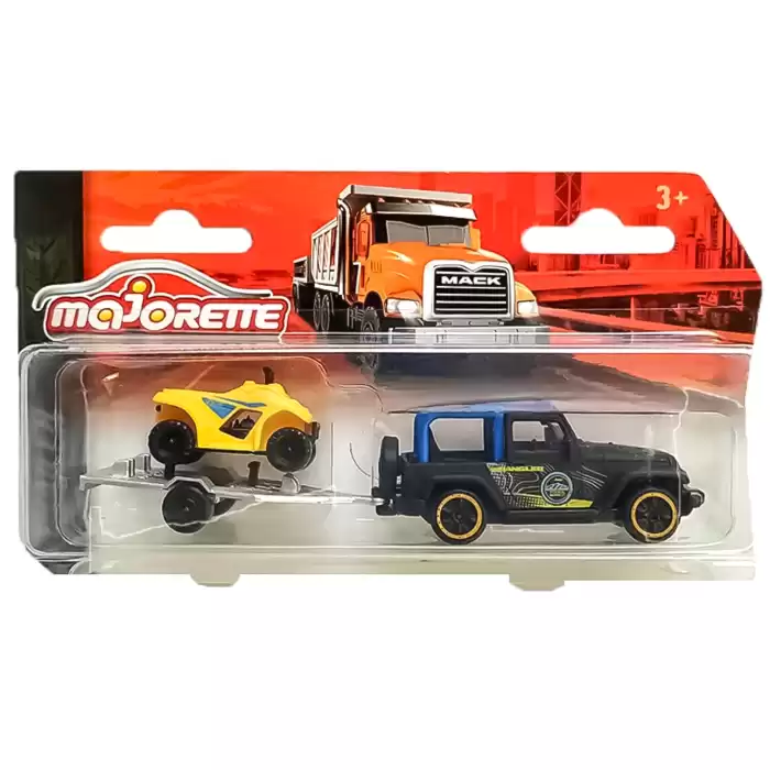 Majorette Trailer Jeep Wrangler- 3154