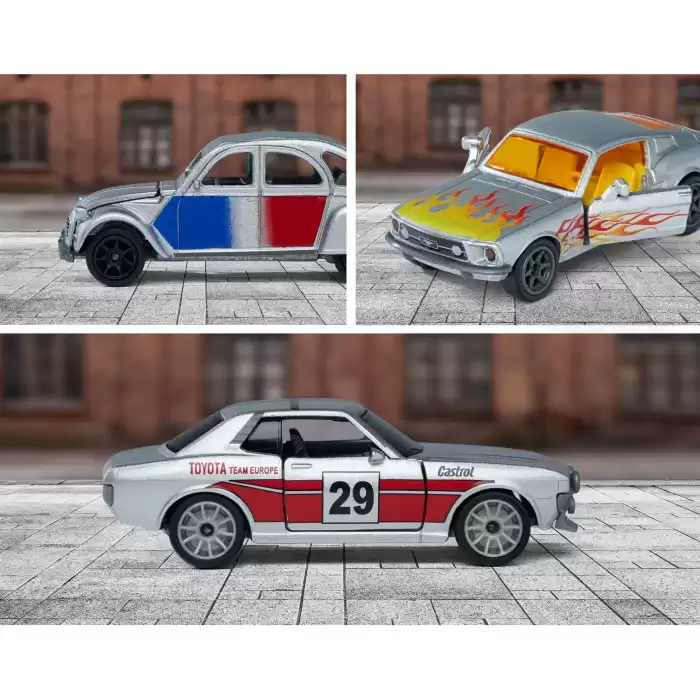 Majorette Premium Vintage Delüks Metal Seri - 6 Araçlık Set