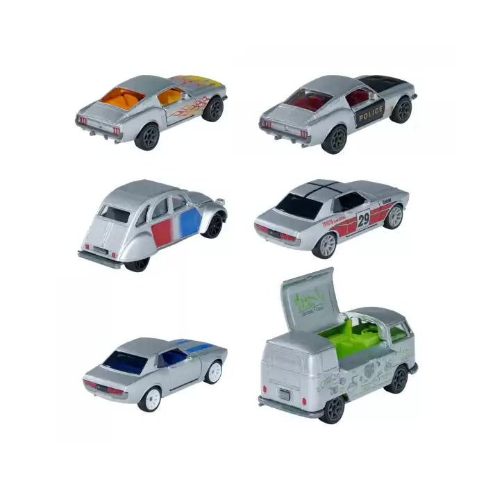 Majorette Premium Vintage Delüks Metal Seri - 6 Araçlık Set