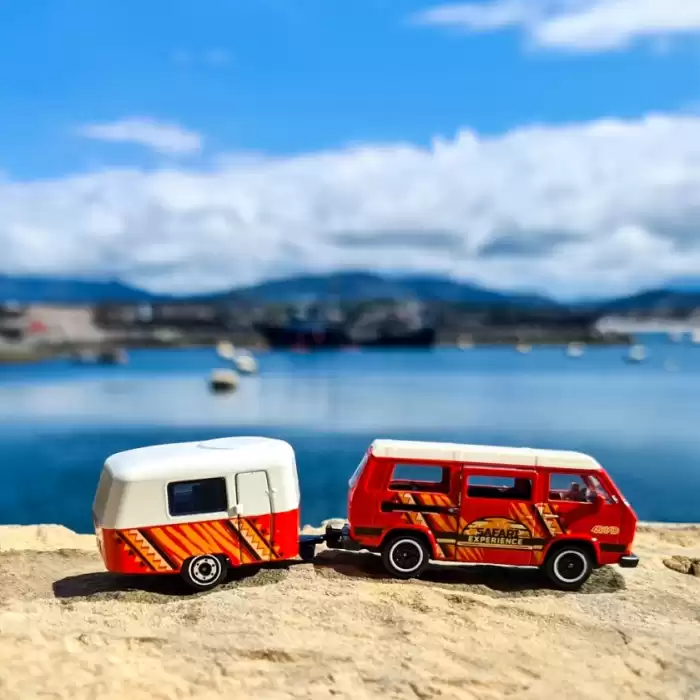 Majorette Volkswagen Original Trailer & T3