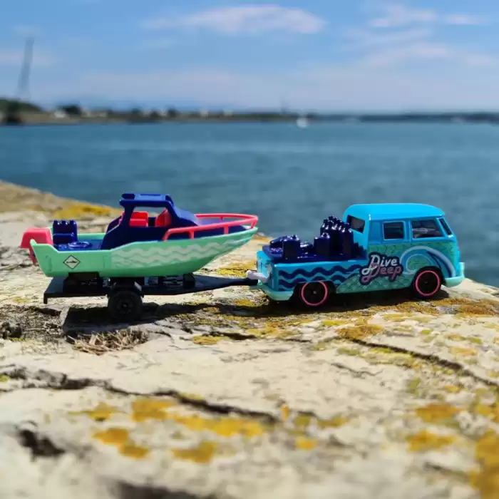 Majorette Volkswagen Original Trailer Tekne & T1