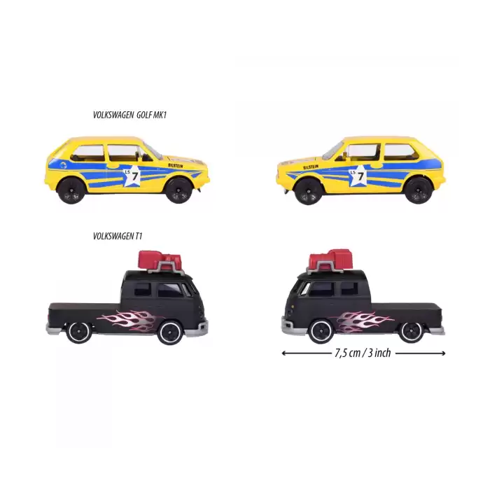 Majorette - Volkswagen The Originals (2li set) - Q01
