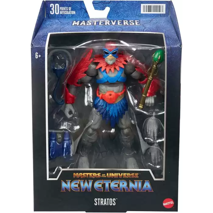 Masters of the Universe Masterverse Aksiyon Figürü Stratos, HLB41
