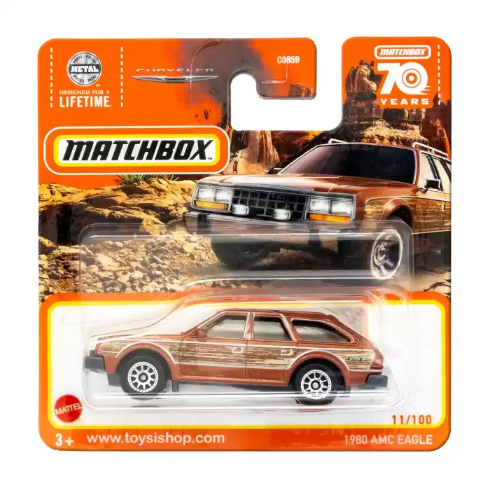 Matchbox 1980 AMC Eagle - 70. Yıl Özel Seri - 11/100