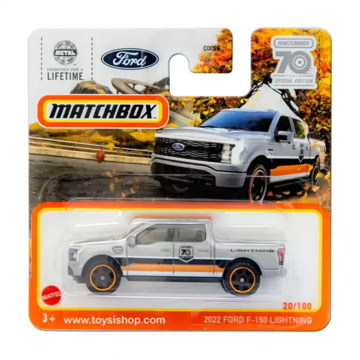 Matchbox 2022 Ford F-150 Lightning - 70. Yıl Özel Seri - 20/100