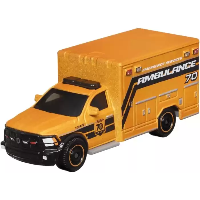 Matchbox 70. Yıl Special Edition Moving Parts 2019 RAM Ambulance - HMV17