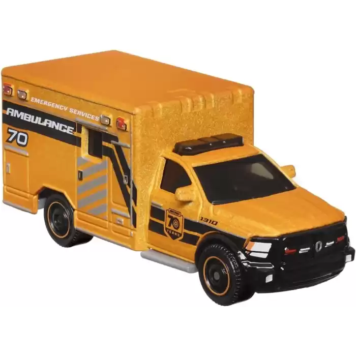 Matchbox 70. Yıl Special Edition Moving Parts 2019 RAM Ambulance - HMV17