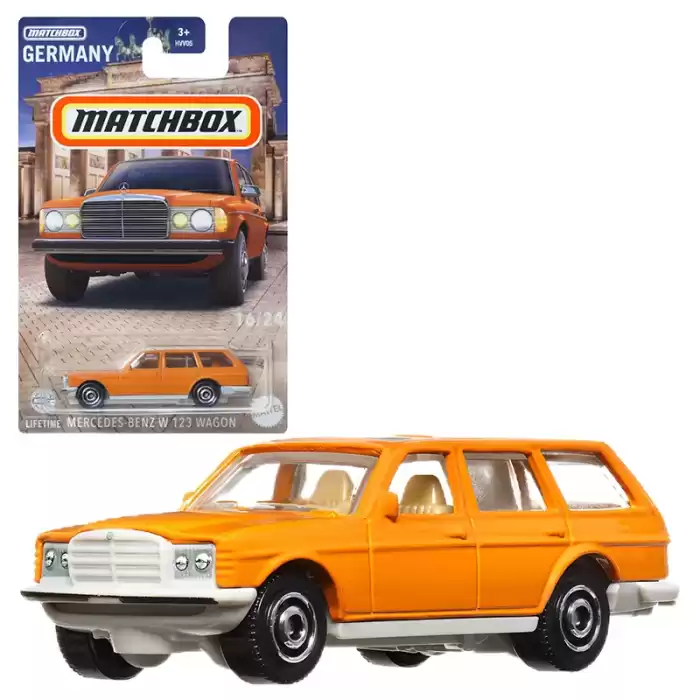 Matchbox Almanya 2024 Mercedes Benz W 123 Wagon 16/24