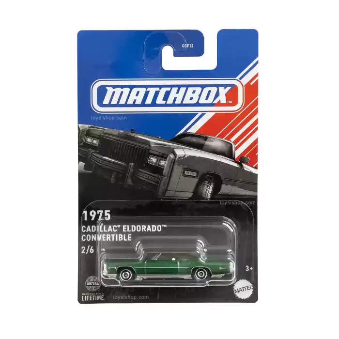 Matchbox Amerikan Üstü Açık Arabalar, 1975 Cadillac Eldorado Convertible
