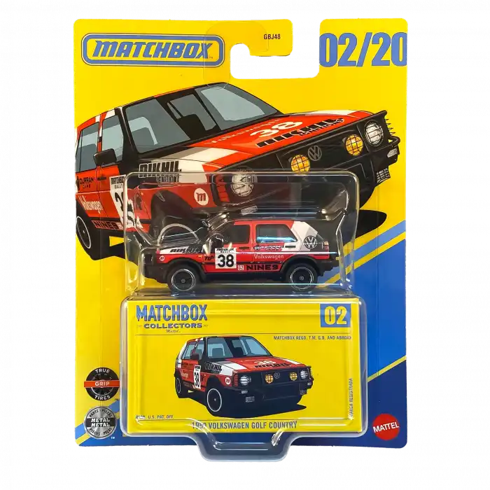 Matchbox Collectors 1990 Volkswagen Golf Country - GRJ48 - JJW04