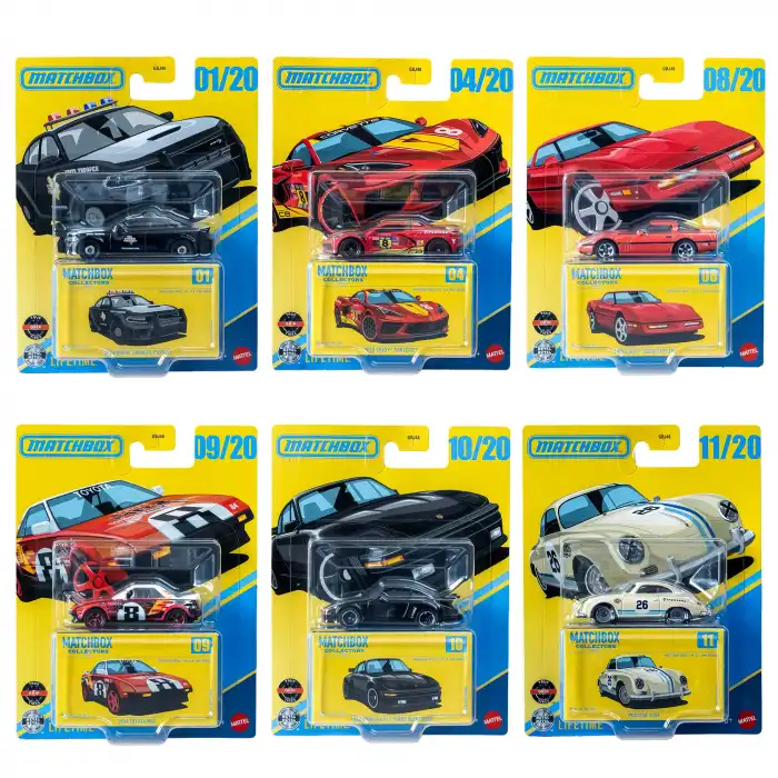 Matchbox Collectors 2026 6 Araçlık Set Diecast - GBJ48 - 966F
