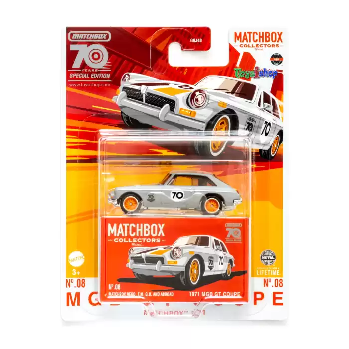 Matchbox Collectors 70. Special Edition - 1971 MGB GT Coupe - HLJ66