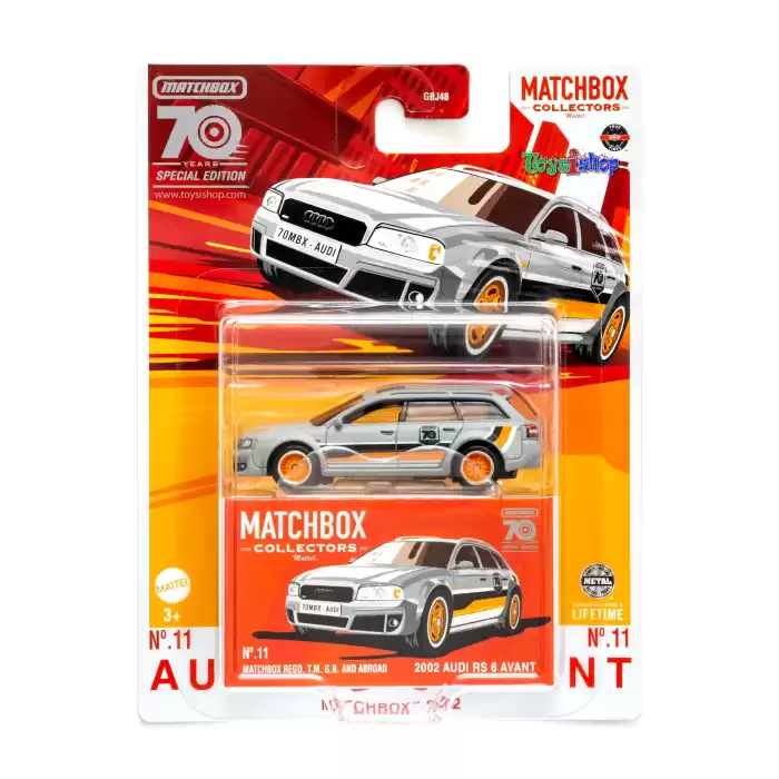 Matchbox Collectors 70. Special Edition - 2002 Audi RS 6 Avant - HLJ69
