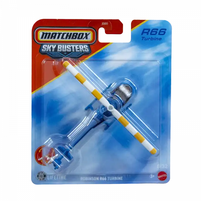 Matchbox Sky Busters Robinson R66 Turbine