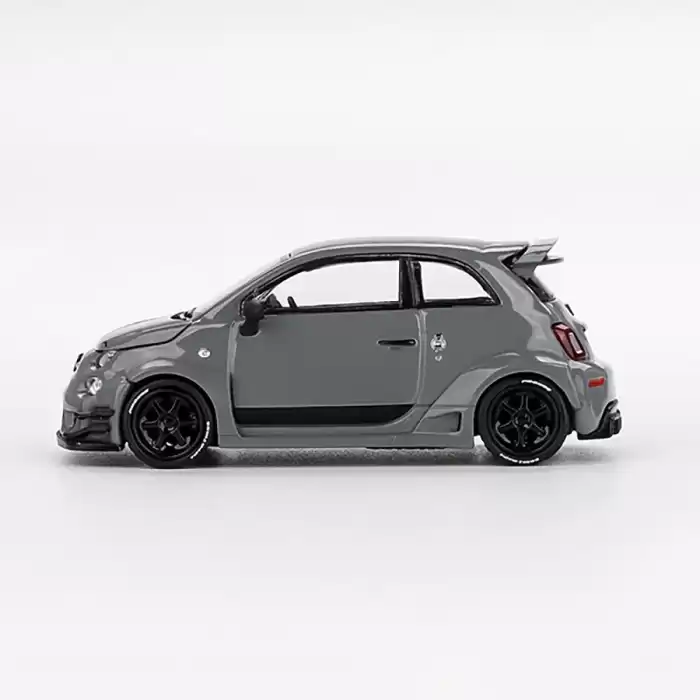 [Ön Satış ] Mini GT 1/64 Abarth 595 LB-WORKS x Abas Works Grey - MGT00995