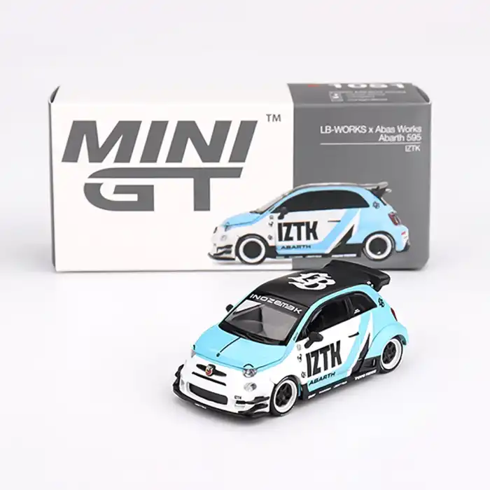 [Ön Satış] Mini GT 1/64 Abarth 595 LB-WORKS x Abas Works IZTK - MGT01051