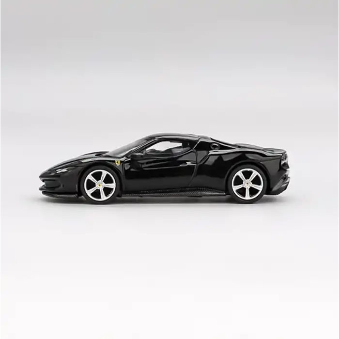 Mini GT 1/64 BBR: Ferrari 296 GTB Nero Daytona - BBRFER64003