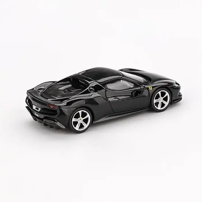 Mini GT 1/64 BBR: Ferrari 296 GTB Nero Daytona - BBRFER64003