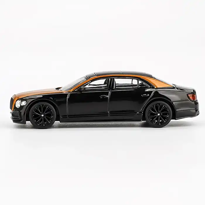 MINI GT: 1/64 Bentley Flying Spur Orange Flame / Onyx - MGT00991