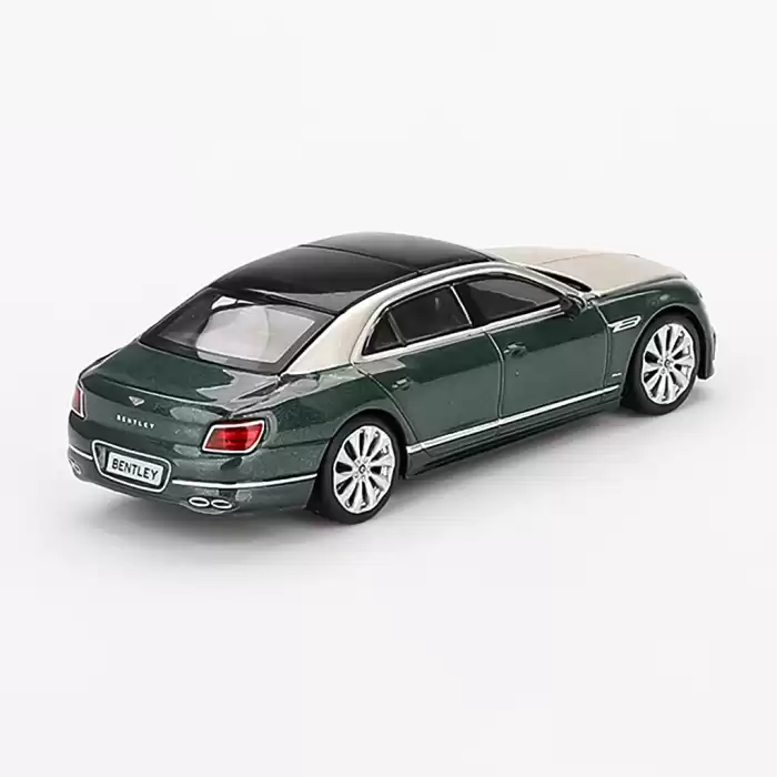 Mini GT 1/64  Bentley Flying Spur White Sand Verdant MGT00867