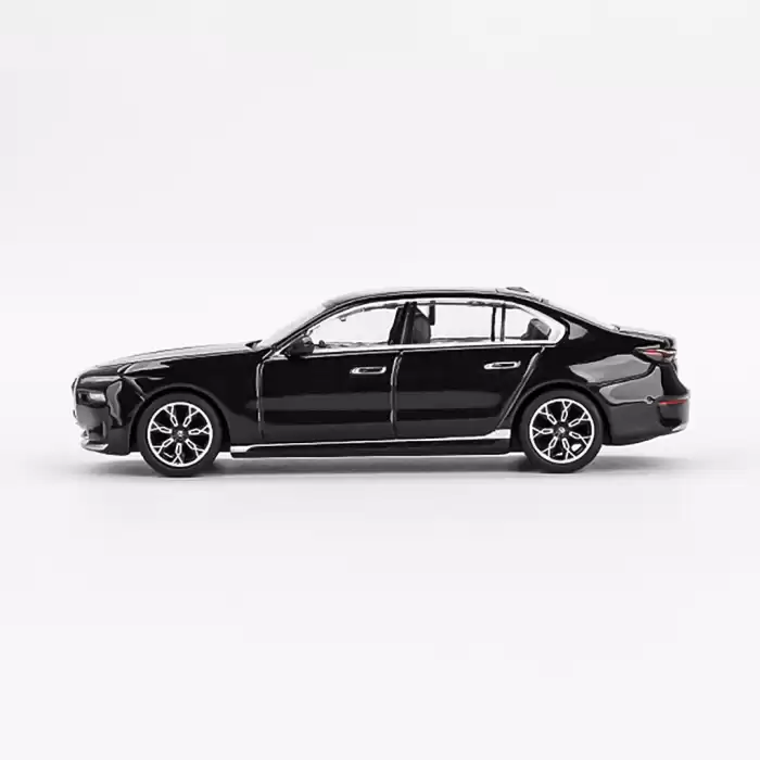 Mini GT 1:64 BMW i7 xDrive60 Black Sapphire Blister Ambalaj - MGT00802