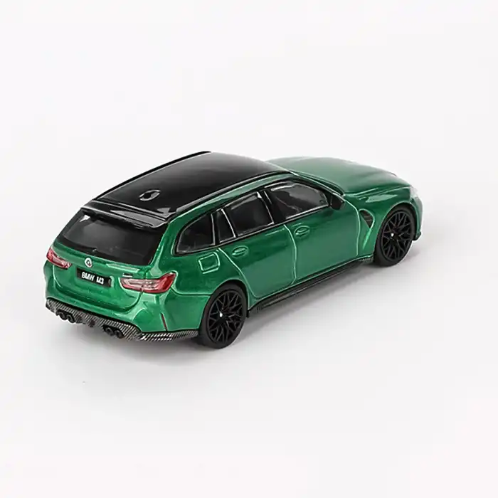 Mini GT 1/64 BMW M3 Competition Touring Isle of Man Green Metallic - MGT00764