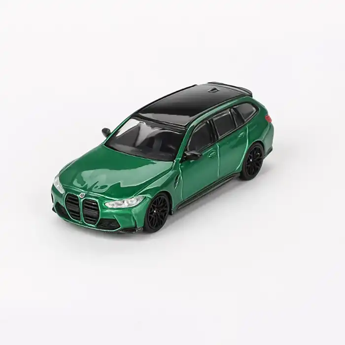 Mini GT 1/64 BMW M3 Competition Touring Isle of Man Green Metallic - MGT00764