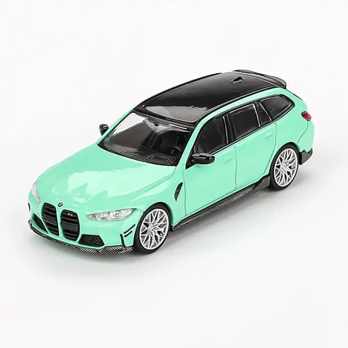 MINI GT: 1/64 BMW M3 M Performance Touring Mint Green - MGT00897