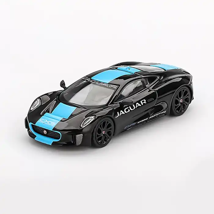 [Ön Satış] Mini GT 1/64 Jaguar C-X75 Black - MGT01070