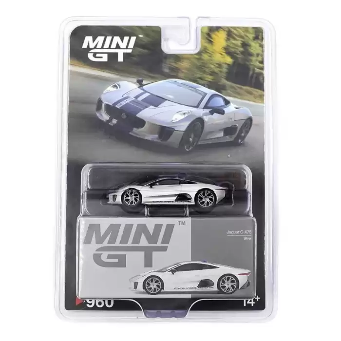 [Ön Satış] Mini GT 1/64 Jaguar C-X75 Silver MGT00960-BL