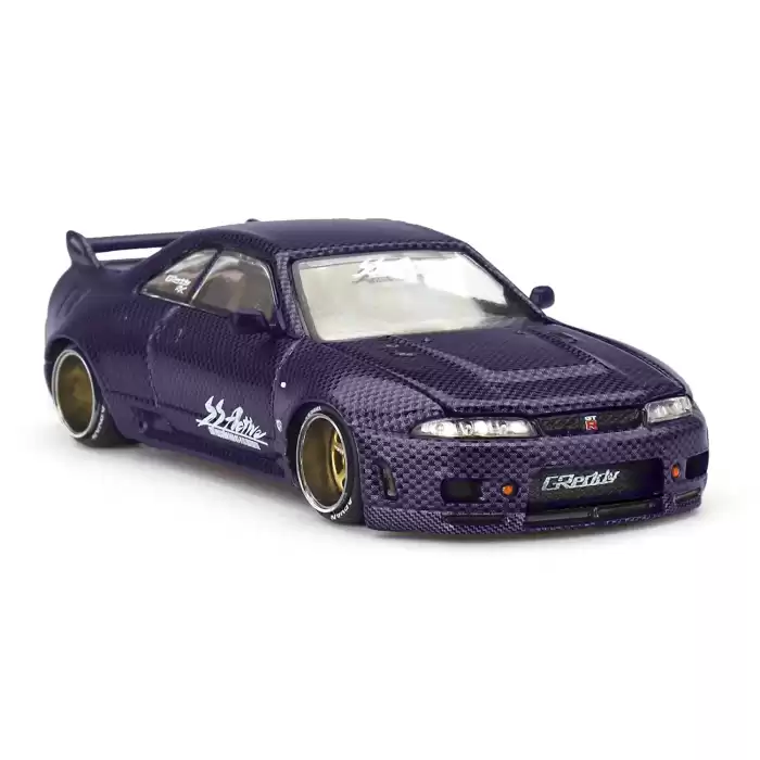 [Ön Satış ] Mini GT 1/64 KaidoHouse Nissan Skyline GT-R (R33) Active Carbon R V2 - KHMG163