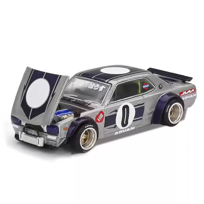 Mini GT 1/64 [KaidoHouse x MiniGT] Nissan Skyline 2000GT-R (KPGC10) Kaido Works V1 - KHMG165