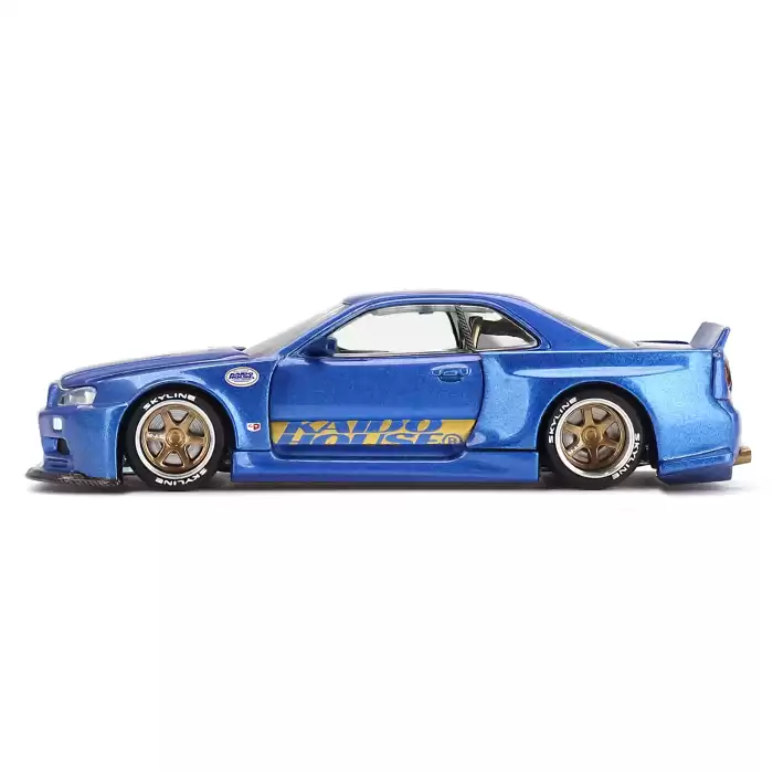 Mini GT 1/64 [KaidoHouse x MiniGT] Nissan Skyline GT-R (R34) Kaido Works (V2 Aero) SHINJUKU V2 - KHMG158