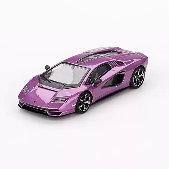 Mini GT 1/64 Lamborghini Countach LPI 800-4 Viola 30th MGT00865