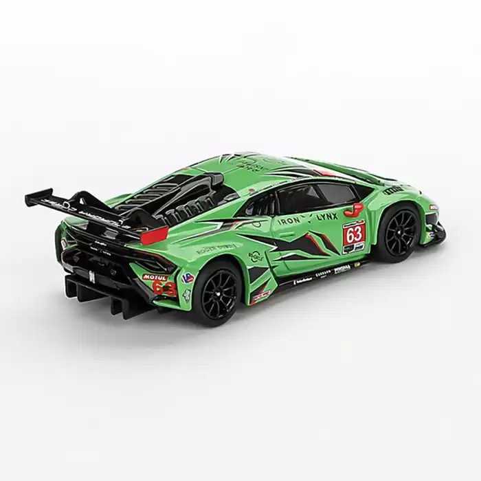 Mini GT 1/64 Lamborghini Huracán GT3 EVO2 Iron Lynx IMSA 2023 Daytona 24 Hrs. - Blister Paket