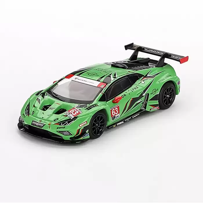 Mini GT 1/64 Lamborghini Huracán GT3 EVO2 Iron Lynx IMSA 2023 Daytona 24 Hrs. - Blister Paket
