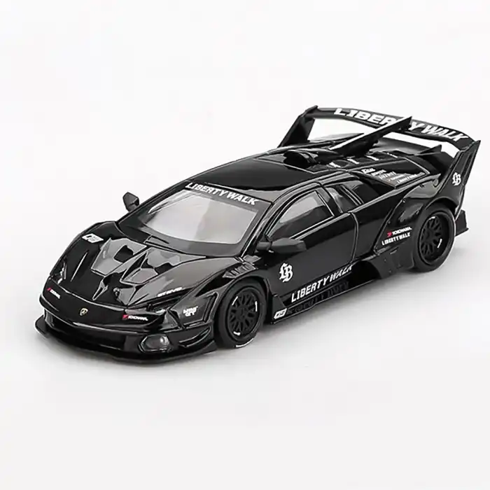 Mini GT 1/64 Lamborghini LB-Silhouette WORKS MURCIELAGO GT Evo Black - MGT01053